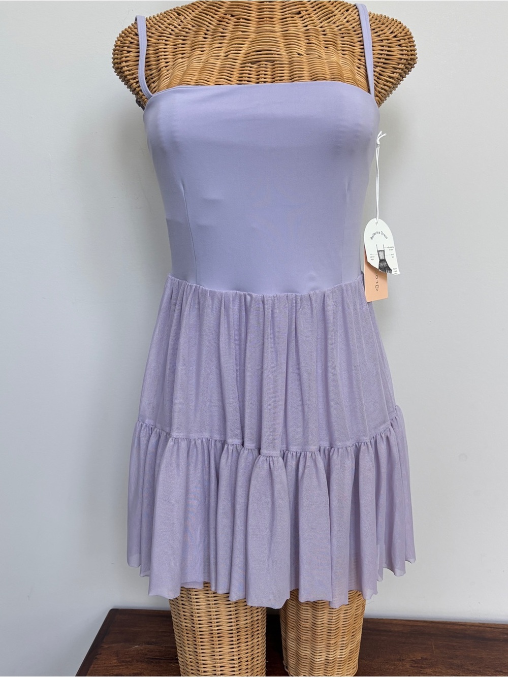 Blogilates Ballerina Dress Women's Size Medium Evening Haze •New With Tags